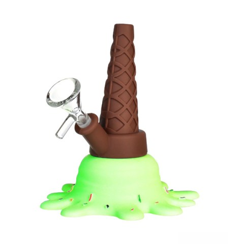 Ice Cream Silicone Bong 12cm (PBSI009)